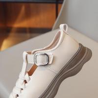 Zapatos planos versátiles transpirables antideslizantes para niñas, calzado de cuero para niños, moda y cómodo, estilo coreano, Otoño, 2024 - details 8