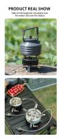 Estufa de Gas para acampar de 6800W, estufa de pícnic al aire libre, quemador de cabeza plegable, estufa de fuego fuerte con bolsa de almacenamiento para acampar y hacer senderismo - details 12