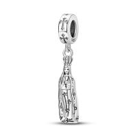 -Colgante de plata 925 para mujer, abalorio con cuentas colgantes, compatible con Pulsera Original, collar, regalo de joyería - details 0