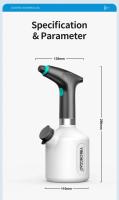 Nebulizador de riego automático, botella pulverizadora eléctrica para plantas, pulverizador desinfectante eléctrico USB, máquina de riego manual, herramientas de jardín para plantas - details 13