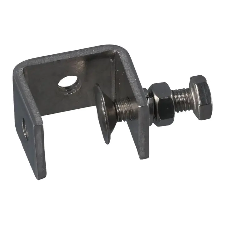 Abrazadera en forma de C para montaje, abrazadera metálica de acero inoxidable resistente para trabajos metalúrgicos, tiras de madera - 1