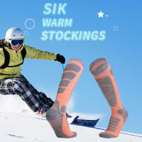 Calcetines gruesos de algodón para hombre y mujer, medias térmicas de alta elasticidad con absorción de humedad, para deportes, Snowboard, ciclismo, esquí y fútbol, novedad - details 0
