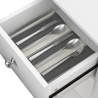 Rcynview Armario de Cocina  con Enchufe Blanco Aparador de Almacenamiento para Microondas y Cajones Ideal para Comedor Cocina Salón - details 3