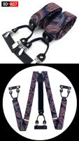 Accesorios de Moda para Hombres Correa de Pantalón en Forma de Y Ancho de 3.5cm 6 Clips - details 10