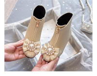 Nuevo terciopelo dos zapatos de algodón botas de bebé para niños vestido niña princesa botas - details 10