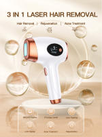 Vancostar-depiladora láser con Flash 3 en 1, fotodepiladora de mano IPL, removedor de acné y rejuvenecimiento, recortadora de Bikini, 999900 - details 0