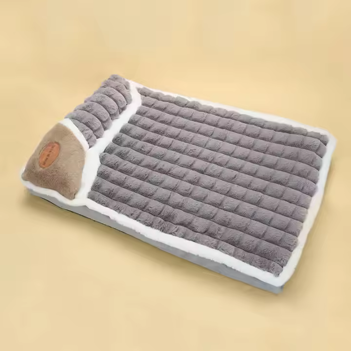 Nido esponjoso para mascotas, cojín de invierno, para gato Snle, cálido, desmontable y lavable - 1