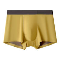 Pantalones de seda de alta gama para hombres Calzoncillos bicolores sin marcas - details 2