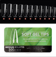 Puntas de uñas postizas acrílicas, esmalte de Gel UV, molde de construcción rápida, herramientas de manicura de cobertura completa esculpida, puntas de Gel suaves - details 11