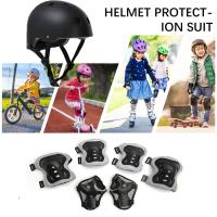 Conjunto de Casco de Bicicleta Ajustable para Niños Protección Deportiva de Seguridad para Rodillas, Rodillas, Muñecas Ideal para Bicicleta, Monopatín, Scooter - details 5