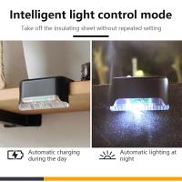 Luz Solar de pared para exteriores, lámpara LED impermeable, iluminación luminosa hacia arriba y hacia abajo, decoración de valla de jardín y balcón, luz Solar - details 36