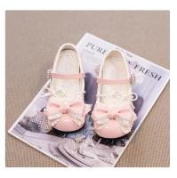 Zapatos de cuero de tacón alto para niñas, zapatos de vestir de moda con lazo doble, Boda de Princesa, fiesta, tacones altos - details 6