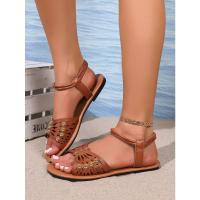Sandalias de Mujer 2025 Estampado de Mariposa, Tallas 36-43, Estilo Playa Europeo, Calzado de Verano Ligero y Perfecto - details 23