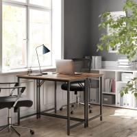 Mesa de Trabajo Pequeña Industrial Ideal para Teletrabajo, Estudio, Dormitorio 60 x 135 x 76cm - details 44
