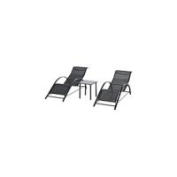 Silla de Jardín Plegable Sillón de Playa Ajustable en 10 Posiciones con Espalda Alta y Reposapiés - details 15