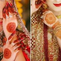 Cara marrón rojo pluma muñeca cuello herramienta de belleza tatuajes temporales encaje tatuajes falsos Henna tatuaje pegatinas flor tatuajes falsos - details 13