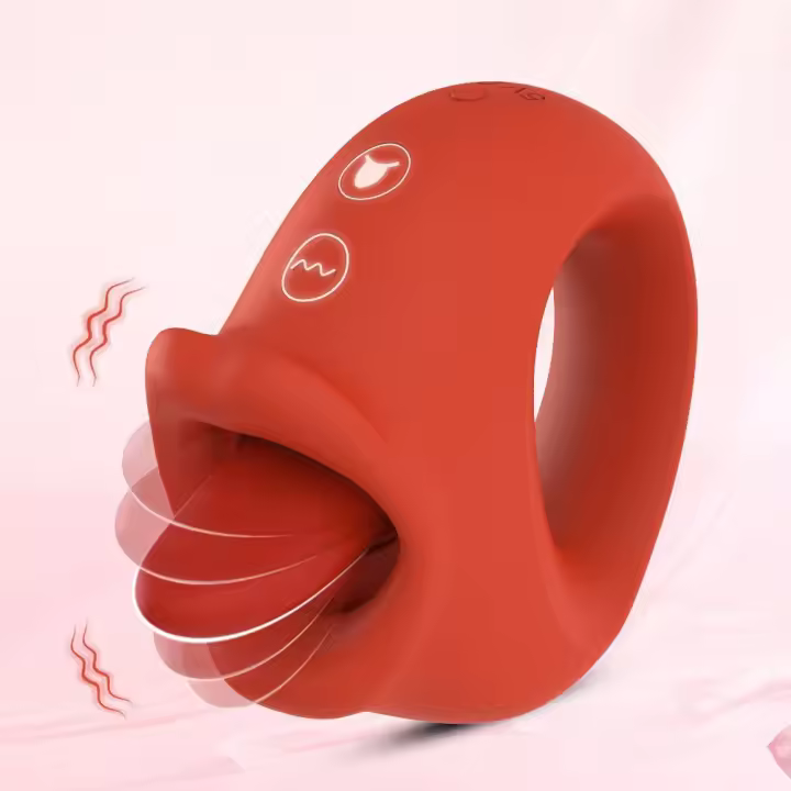 Juguete Rosa vibrador de succión para mujer, estimulador de clítoris con lengua, succionador de pezón Oral, productos para adultos, juguetes sexuales para mujeres - 1