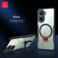 Funda de teléfono Xundd para POCO X7 Pro 5G para POCO X7 Airbag carcasa anticaída, PC + TPU cubierta trasera Ultra transparente para POCO X7 Pro - details 1