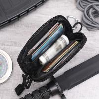 Al aire libre hombres y mujeres corriendo cartera multifuncional kit de viaje mini monedero y ranura impermeable paquete de tarjetas casual - details 2