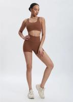 SHINBENE-pantalones cortos de cintura alta para Yoga, Shorts sexys ajustados para entrenamiento de gimnasio, 4" - details 21