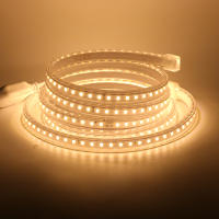 Tira de luces LED impermeable, 220V, 2835, alto brillo, 120led/m, Flexible, para cocina, jardín al aire libre, con enchufe de la UE - details 4
