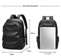 Mochila sencilla para hombre, mochila de viaje de ocio, bolsa para ordenador de 15,6 pulgadas - details 12
