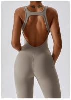 Mono de Yoga Ballet Sin Mangas Almohadilla de Pecho Alta Elasticidad Ropa Deportiva para Fitness - details 25