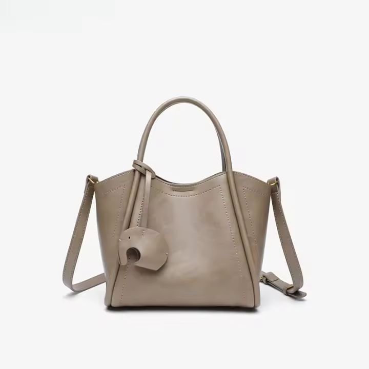 Bolso casual de mano para llevar verduras, bolso de primavera, nueva moda, versátil, bolso de hombro, bolso de mensajero simple, bolso pequeño para viajes diarios, bolso cuadrado. - 1