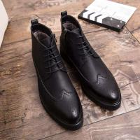 Nueva Idea de producto 2025, botas de trabajo de cuero genuino Chelsea con tobillo bonito de calidad Original, zapatos para hombre - details 9
