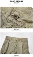 Pantalones Cortos de Entrenamiento Ligeros para Hombres Secado Rápido Ideal para Senderismo, Cargo, Pesca Moda Deportiva de Verano - details 17