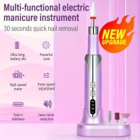Máquina de taladro eléctrico con carga USB, removedor de esmalte de uñas portátil con batería recargable de polímero - details 0