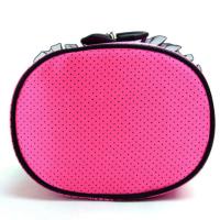 Bolsa de maquillaje de encaje para cosméticos de viaje, organizador de moda, bolsa multifunción de aseo - details 6