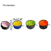 Durable con mosquetón, cuenco plegable para mascotas, contenedor de comida para cachorros impermeable, cuenco alimentador de agua y comida, contenedor de comida para cachorros - details 0
