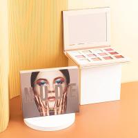 Bsimone Paleta de sombras de ojos mate nacarado de doce colores Paleta de sombras de ojos de color tierra para estudiantes y niñas - details 14