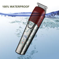 Kit de aseo todo en uno para hombres, recortador de pelo profesional, afeitadora facial corporal, cortadora de pelo eléctrica para Barba, carga usb - details 4