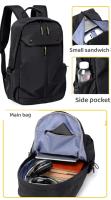 Mochila de gran capacidad para hombre, bolsa de viaje de negocios, ideal para estudiantes - details 12