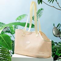 Bolso portátil de malla para cachorros y gatos, bolso de hombro suave y transpirable para cachorros, bolsas de viaje ligeras antiescape para mascotas - details 5