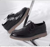 Vestido de cuero informal de alta calidad para hombre, zapatos formales Oxford suaves y cómodos de estilo de oficina de negocios, nueva moda - details 3