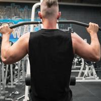 Gym Tank Tops Men Summer Breathable Sportswear Fitness Sleeveless T Shirt Quick Dry Running Vest Workout Singlets Sport Clothing - details 3