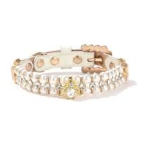 Collares de perlas ajustables para perros y gatos, collar de cristal ostentoso con diamantes de imitación para gatos, joyería de lujo, perlas artificiales - details 1