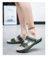 Zapatillas para hombre, novedad de verano 2025, chanclas de playa para hombre con suela suave para exteriores, combinables y versátiles. - details 14