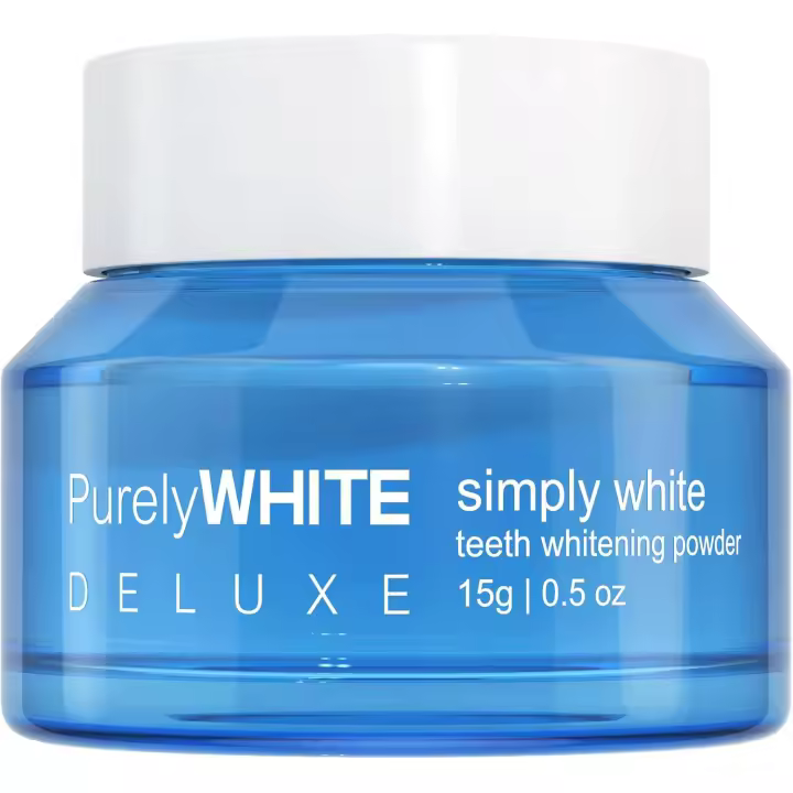 Hot PurelyWHITE DEE elimina las manchas sin sensibilidad: el polvo blanqueador de pasta de dientes seguro para esmalte es adecuado para café, té, alimentos, - 1