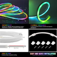GAHADA Tela LED RGB IC Moderna Control Remoto de 24 Botones Impermeable Color de Sueño Addressable - details 2