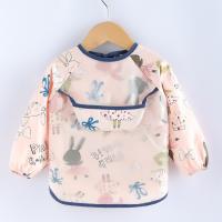 Baberos de manga larga para bebé, delantal impermeable para comer, arte de alimentación, recién nacido, eructo, 2 piezas - details 8