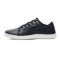 Zapatos cómodos minimalistas para hombres con punta ancha, descalzos, zapatos de caída cero, zapatillas de deporte unisex de cuero informales, zapatos ligeros para caminar - details 14