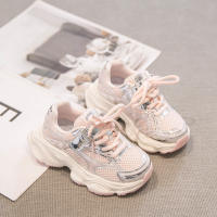 Zapatillas Deportivas Transpirables de Malla Única para Niñas Zapatos de Correr para Niños en Verano - details 1