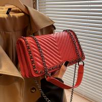 Elegante Bolso de Hombro de Cuero Sintético con Aretes Bolso de Lapa en Forma de V para Mujeres - details 4