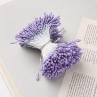 Pistil Artificial con gotas de agua de 6CM, accesorios de plástico para hacer flores, melocotón, albaricoque, flor de melocotón, 400 piezas - details 6