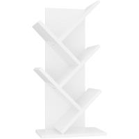 Estantería de árbol, Librería Alta de 6 Niveles Estantería Estrecha de madera con cajones para Sala de Estar, Dormitorio 38×19×112CM Marrón Rústico - details 69