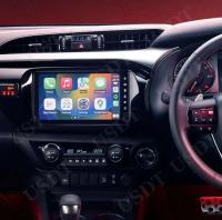 Uste para Toyota Hilux 2017-2021 2022 2023 accesorios internos soporte de instalación de cargador inalámbrico magnético móvil automotriz - details 2